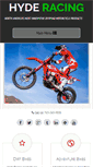 Mobile Screenshot of hyderacing.com